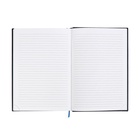 Ежедневник датированный 2025 года, А5, 176 листов, Attomex.Lancaster, обложка балакрон, ляссе, блок 70 г/м2, синий - фото 26948466