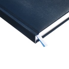 Ежедневник датированный 2025 года, А5, 176 листов, Attomex.Lancaster, обложка балакрон, ляссе, блок 70 г/м2, синий - фото 26533016