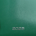 Ежедневник датированный 2025, А5, 168 листов, Attomex.Orion, твёрдая обложка с поролоном из бумвинила, ляссе, блок 70 г/м2, зелёный - Фото 2