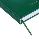 Ежедневник датированный 2025, А5, 168 листов, Attomex.Orion, твёрдая обложка с поролоном из бумвинила, ляссе, блок 70 г/м2, зелёный - Фото 4