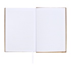 Ежедневник датированный 2025 года, А5, 176 листов, Attomex.Regent, обложка бумвинил, ляссе, блок 70 г/м2, золотой - фото 26717862