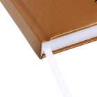 Ежедневник датированный 2025 года, А5, 176 листов, Attomex.Regent, обложка бумвинил, ляссе, блок 70 г/м2, золотой - фото 26533090