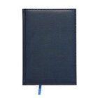Ежедневник датированный 2024 года, А5, 176 листов, Attomex.Visa, обложка искусственная кожа, ляссе, блок 70 г/м2, тёмно-синий - Фото 1