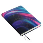 Ежедневник недатированный A5, 160 листов, deVENTE.Galaxy, твёрдая обложка из искусственной кожи с поролоном, ляссе, блок 70 г/м2, розовый 10115735 - фото 16301880