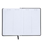 Ежедневник недатированный A5, 160 листов, deVENTE.Message.Нет меня!, твёрдая обложка из искусственной кожи, ляссе, блок 70 г/м2 - фото 24294136