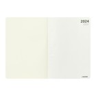 Еженедельник датированный 2024 года, A4, 64 листа, deVENTE.Bravo, твёрдая обложка из искусственной кожи с поролоном, ляссе, кремовый блок 70 г/м2, бордовый - фото 23397582