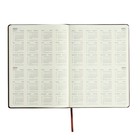 Еженедельник датированный 2024 года, A4, 64 листа, deVENTE.Emblem, твёрдая обложка из искусственной кожи с поролоном, ляссе, кремовый блок 70 г/м2, коричневый - фото 23473203