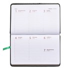 Планинг карманный датированный 2024 года, 155 х 95 мм, 64 листа, deVENTE.Bravo, твёрдая обложка из искусственной кожи, белый блок 70 г/м2, зелёный - фото 24366017