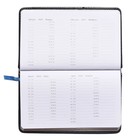 Планинг карманный датированный 2024 года, 155 х 95 мм, 64 листа, deVENTE.Bravo, твёрдая обложка из искусственной кожи, белый блок 70 г/м2, синий - фото 24366026