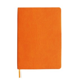 Ежедневник датированный 2024 A5 176 листов, deVENTE.Nobile, мягкая обложка из искусственной кожи, ляссе, кремовый блок 70 г/м2, оранжевый
