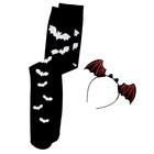 Карнавальный набор «Летучая мышка»: накидка, ободок, чулки - Фото 10