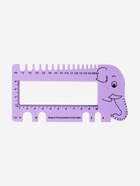 Линейка для определения размера спиц для вязания «Слоник», 15×7.5 см - Фото 2