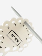 Линейка для определения размера спиц для вязания, 8×7.5 см - Фото 4