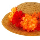 Карнавальная шляпа «Осенний букет», бежевая, р. 52–54 см - Фото 8