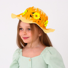 Карнавальная шляпа «Осенний букет», жёлтая, р. 52–54 см - Фото 4