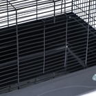 Клетка для грызунов с высоким поддоном, 47 х 30 х 35 см, чёрная - Фото 3