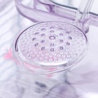 Клетка для грызунов, 32×21×25 см, с наполнением, пластик, металл, розовая - Фото 6