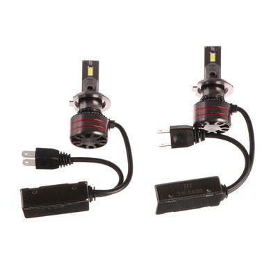 Автолампа светодиодная, Н7, 12 В, 30 Вт, 2160 Лм, свет белый, 2 шт.