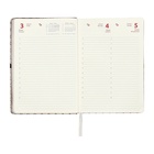 Ежедневник датированный 2025 A5 176 листов, deVENTE.Chelsea, твёрдая обложка из искусственной кожи, коричневый срез, магнитный хлястик, ляссе, кремовый блок 70 г/м2, бежевый - фото 26533517