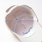 Кепка детская MINAKU «ОК», цвет молочный, размер 44-46 - фото 23588718