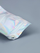 Пакет Zip-lock ПЭТ, иридисцентный, со сплошным окном, плоский, еврослот 10×15 см - Фото 8