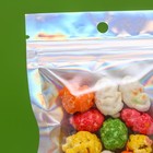 Пакет Zip-lock ПЭТ, иридисцентный, со сплошным окном, плоский, еврослот 8×12 см - Фото 2