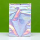 Пакет Zip-lock ПЭТ, иридисцентный, со сплошным окном, плоский, еврослот 20 х 30 см - Фото 2