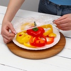 Набор пакетов для сохранения свежести продуктов с резинкой, Ø до 32 см, 50 шт. - Фото 2