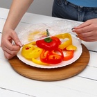 Набор пакетов для сохранения свежести продуктов с резинкой, Ø до 32 см, 100 шт. - Фото 2