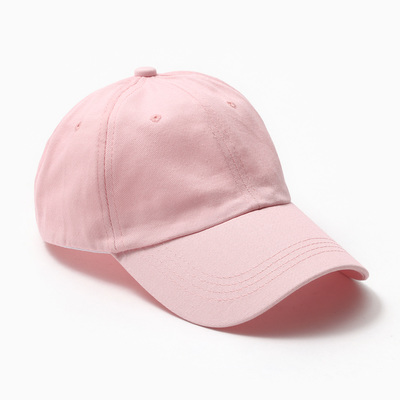 Кепка женская однотонная MINAKU, светло-розовая, размер 58