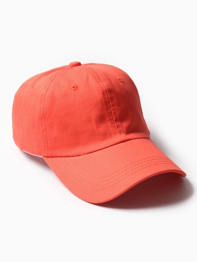 Кепка унисекс однотонная MINAKU, оранжевая, размер 58
