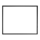 Рама для картин (зеркал) 40 х 50 х 1,3 см, пластиковая, Maria, чёрная - фото 24302645