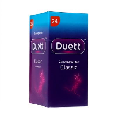 Презервативы DUETT Classic 24 шт