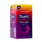 Презервативы DUETT Ultra light 24 шт - фото 320479725