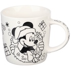 Кружка под раскраску с ёлочным шаром на новый год «Микки Маус и его друзья», 300 мл, набор для творчества - Фото 6