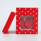 Коробка подарочная складная с 3D эффектом, упаковка, «С любовью», 11 х 11 х 13 см - Фото 7