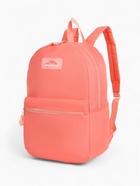 Рюкзак школьный на молнии, с карманом, однотонный, размер 30×12×40 см, розовый - Фото 9