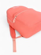 Рюкзак школьный на молнии, с карманом, однотонный, размер 30×12×40 см, розовый - Фото 7