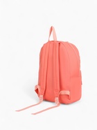 Рюкзак школьный на молнии, с карманом, однотонный, размер 30×12×40 см, розовый - Фото 8