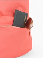 Рюкзак школьный на молнии, с карманом, однотонный, размер 30×12×40 см, розовый - Фото 6