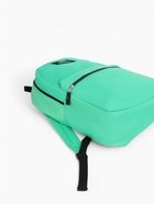 Рюкзак школьный на молнии, с карманом, однотонный, размер 30×12×40 см, бирюзовый - Фото 6