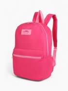 Рюкзак школьный на молнии, с карманом, однотонный, размер 30×12×40 см, фуксия - Фото 8