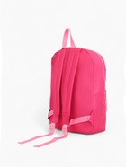 Рюкзак школьный на молнии, с карманом, однотонный, размер 30×12×40 см, фуксия - Фото 9