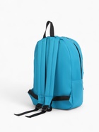 Рюкзак школьный на молнии, с карманом, однотонный, размер 30×12×40 см, синий - Фото 11