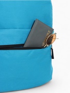 Рюкзак школьный на молнии, с карманом, однотонный, размер 30×12×40 см, синий - Фото 9