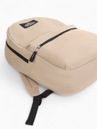 Рюкзак школьный на молнии, с карманом, однотонный, размер 30×12×40 см, бежевый - Фото 7