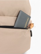 Рюкзак школьный на молнии, с карманом, однотонный, размер 30×12×40 см, бежевый - Фото 9