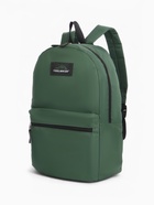 Рюкзак школьный на молнии, с карманом, однотонный, размер 30×12×40 см, хаки - Фото 8