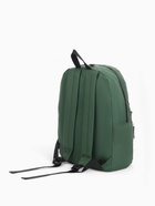 Рюкзак школьный на молнии, с карманом, однотонный, размер 30×12×40 см, хаки - Фото 9