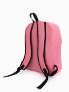 Рюкзак молодёжный на молнии, с карманом, однотонный, размер 29×12×39 см, нежно-розовый - Фото 9